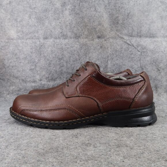 Dockers Shoes Mens 10 Derby Oxford Casual Classic Leather Comfort Dressy Brown main image 12